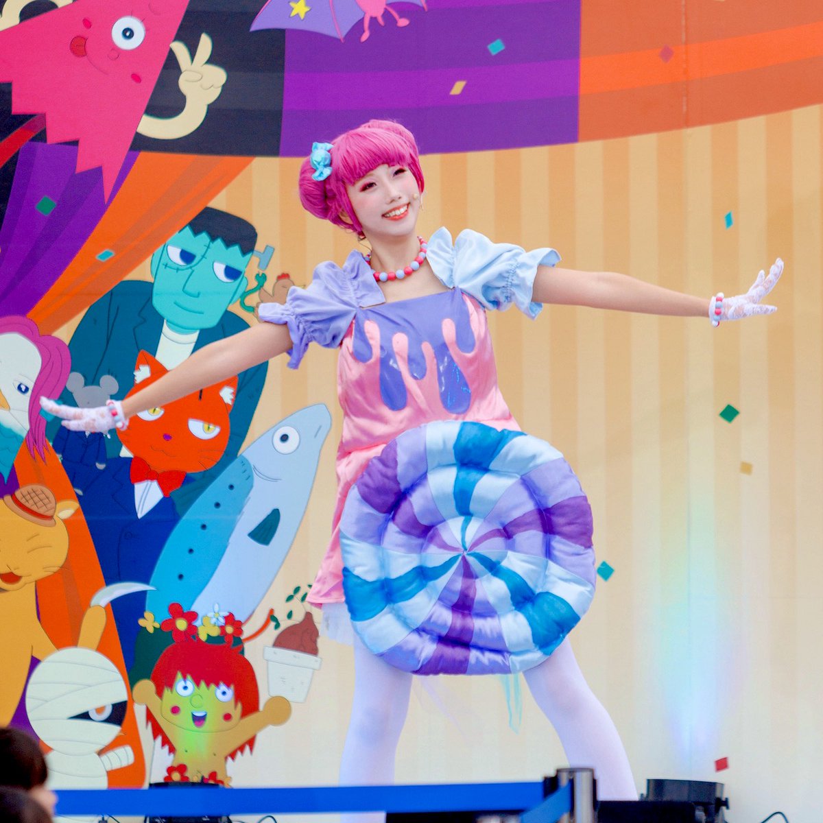rr87stage's tweet photo. 2024.10.27
イオンモール水戸内原にて
超最高ハロウィンを過ごしました🍬🩷 https://t.co/hsu9H0GcdS