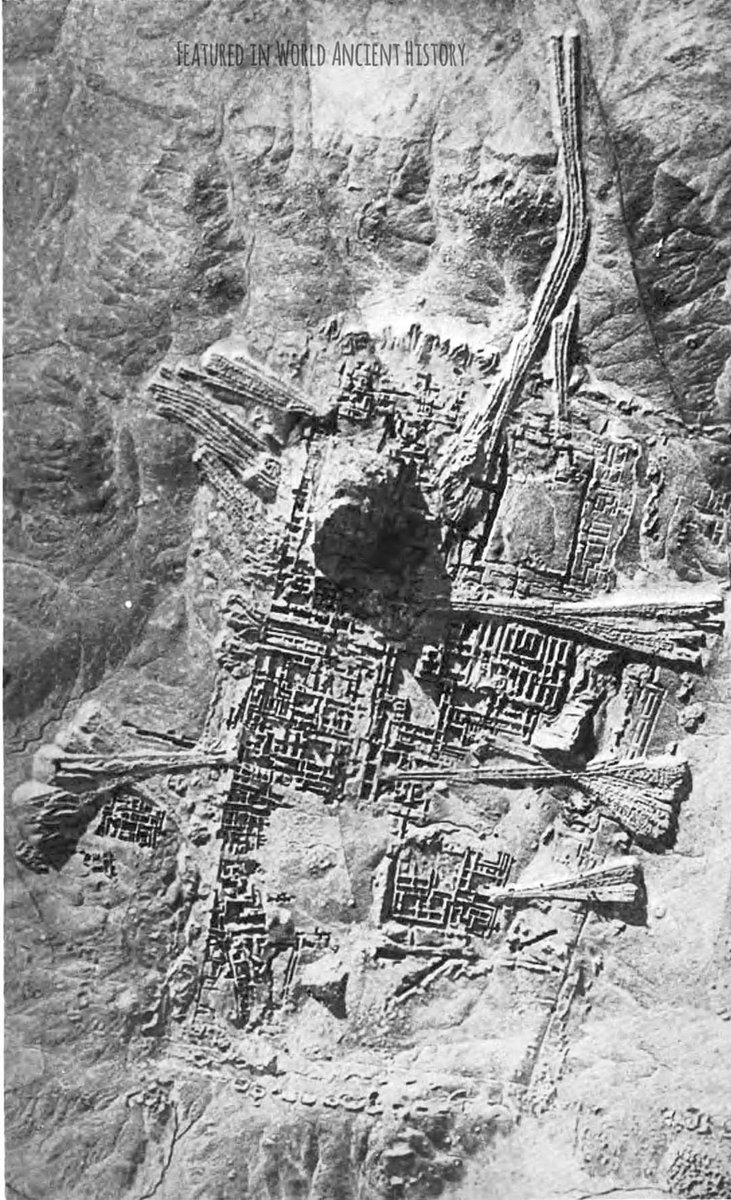 Aerial photograph of Ur in 1927.