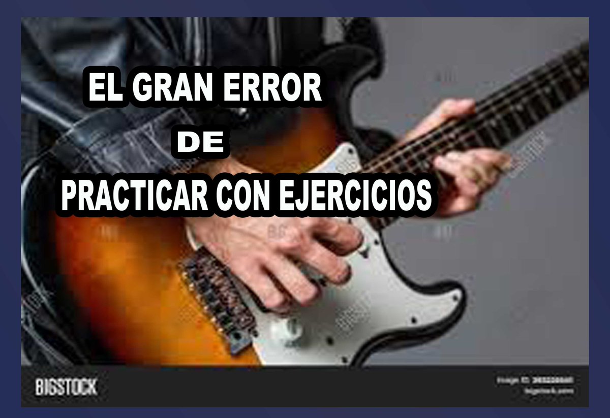 POR QUÉ ES UN ERROR HACER EJERCICIOS EN LA GUITARRA  (y como mejorar sin... youtu.be/h4Pc_3VUtq4?si… a través de <a href="/YouTube/">YouTube</a>