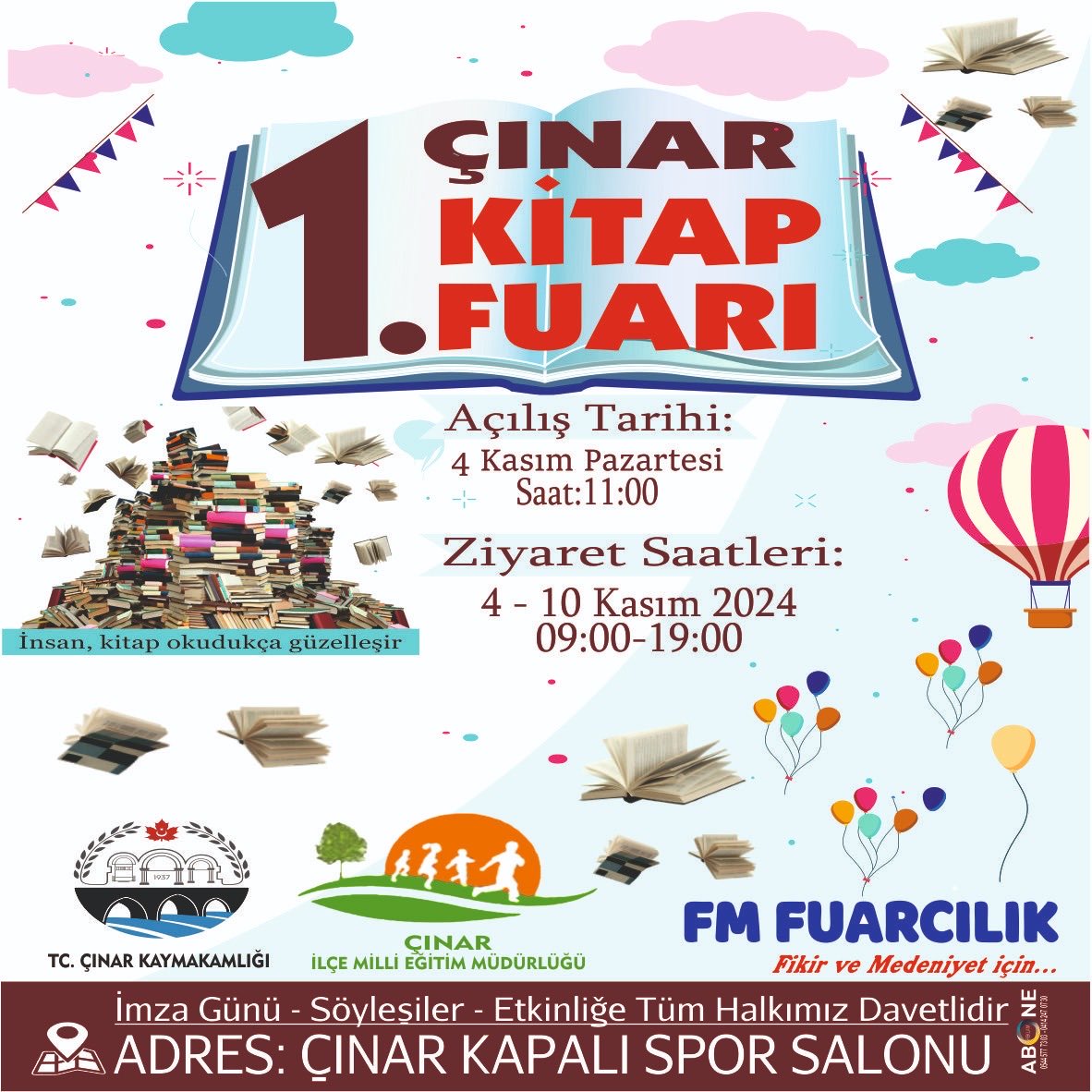 Tüm Çınar Halkı Davetlidir