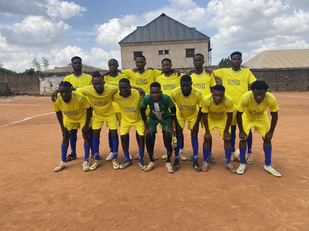 AkinolaSundayFC's tweet photo. We are Akinola Sunday Set
#UnityCup2024 https://t.co/JjdQNvUdZg