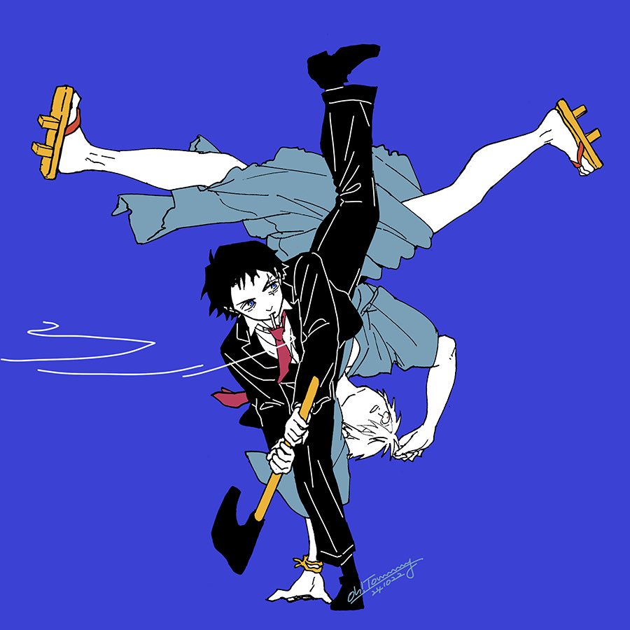 「#繋がらなくていいから俺の父水を見てくれたたかってる父水の妄想絵を描くのが好きで」|おおとみのイラスト