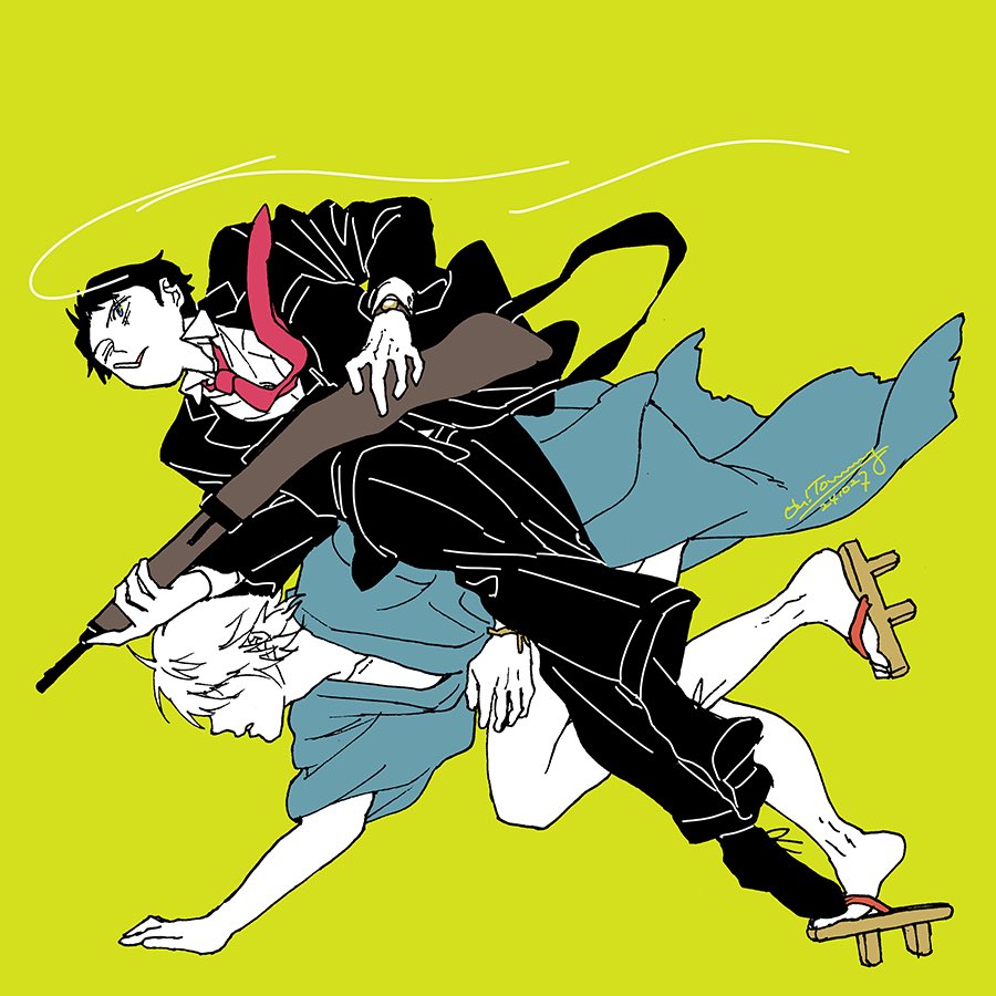 「#繋がらなくていいから俺の父水を見てくれたたかってる父水の妄想絵を描くのが好きで」|おおとみのイラスト