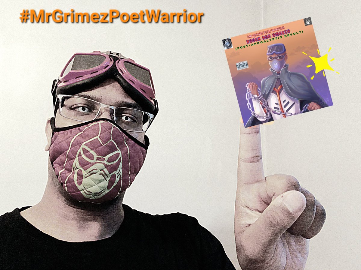 MrGrimezReal's tweet photo. ROUGH AND SMOOTH
(POST-APOCALYPTIC REVOLT) PARENTAL ADVISORY
MR GRIMEZ POET WARRIOR
AVAILABLE ON YOUTUBE, APPLE MUSIC & SPOTIFY
#MrGrimezPoetWarrior #RoughandSmooth #DCComics #JusticeLeague #Superman #Batman #Ermac #Postapocalypse #MadMax2 #Poetic #Spotify #iTunes #Art https://t.co/X73kROdVc8