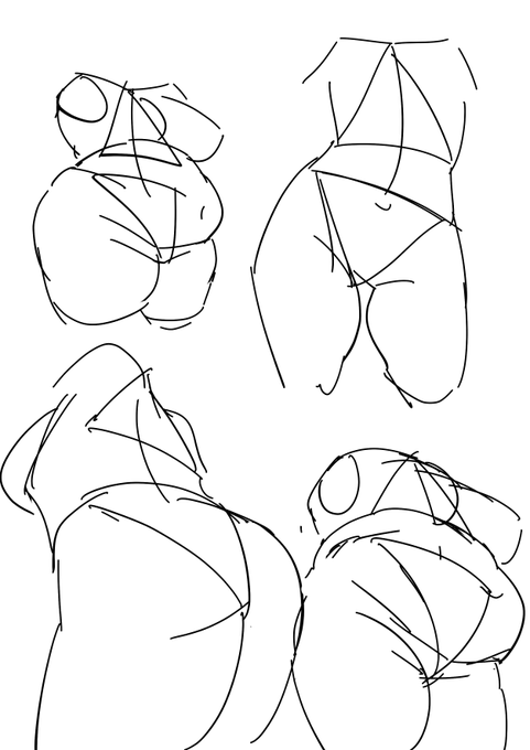 三角2個でアタリを取るようにしてみたけど、なんかいいと思います 