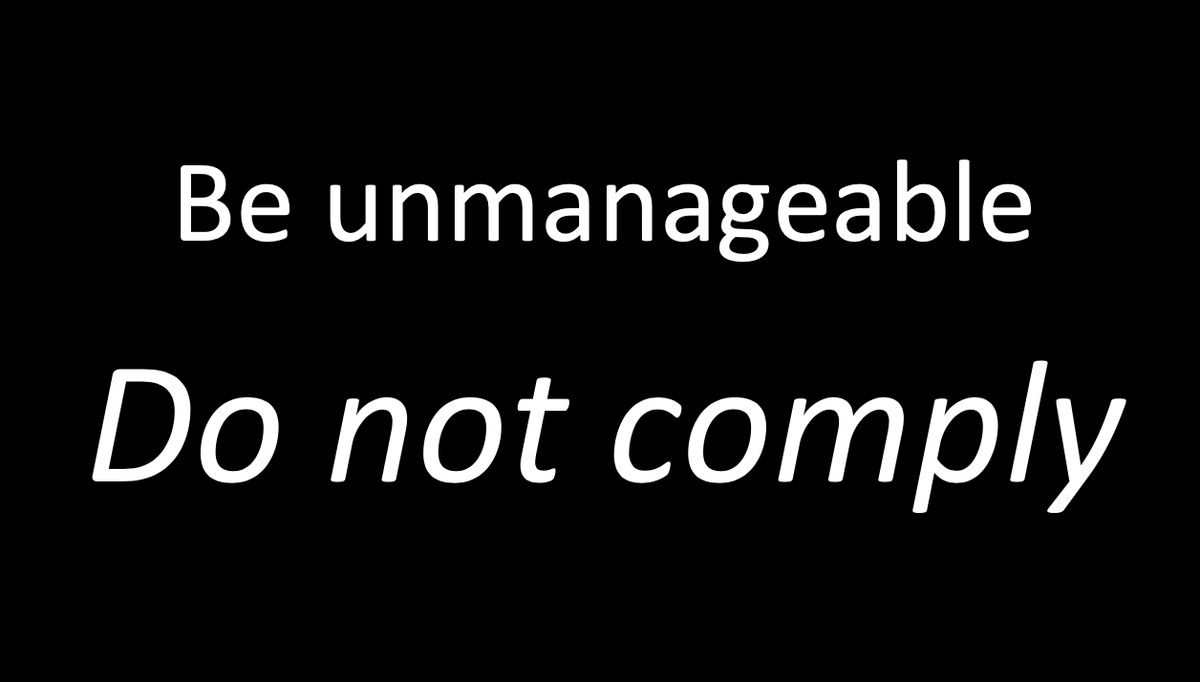 MarkGBblog's tweet photo. Government does not serve us. They 'manage' us for the people they do serve, the global 'elite'. This is more apparent during periods of history when those 'elites' want a MAJOR change, such as NOW. The good news is: they are most vulnerable NOW. Be unmanageable, do not comply. https://t.co/ik12pjYJ6C