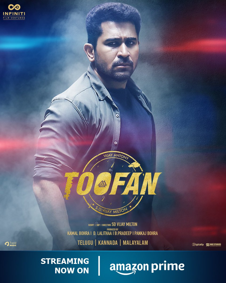 iamrajesh_pov's tweet photo. This #Toofan Sweeps larger than ever.
Streaming Now on @PrimeVideoIN 💥

#ToofanOnPrime in Telugu, Kannada &amp; Malayalam... https://t.co/isNjXgV6Pg
