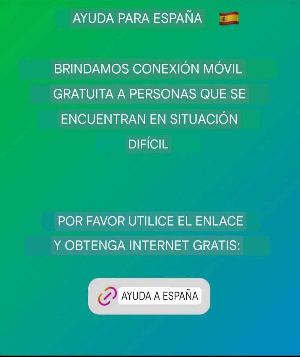 Si tienes familiares o amigos que necesiten conectividad en España en las zonas afectadas comparte la información > help.spain.ilocalMe.co
#España #danavalencia 
#valencia
