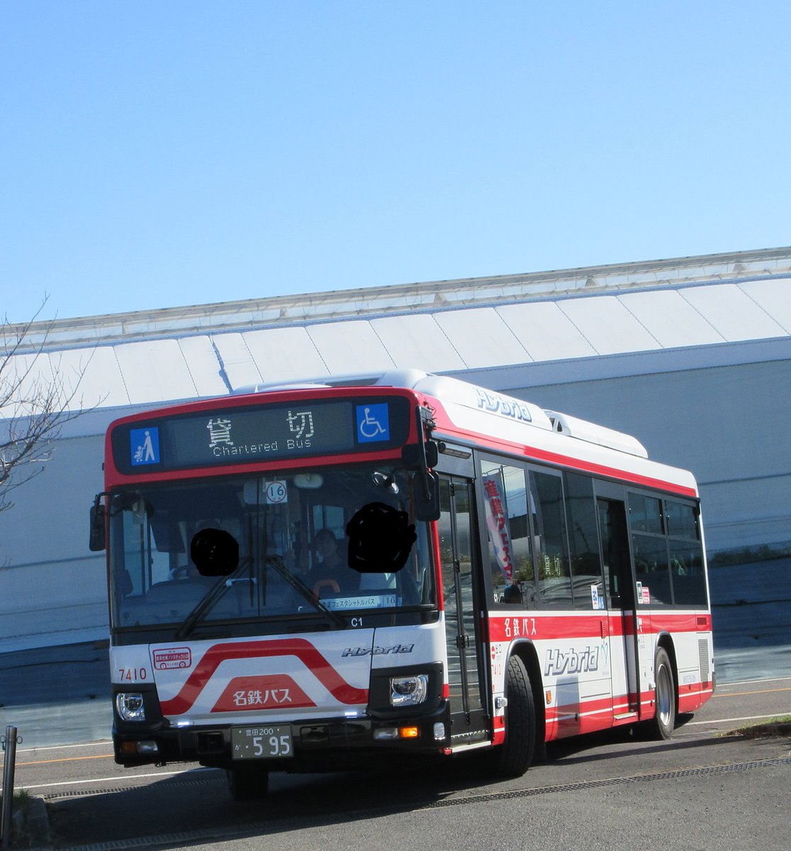 名鉄バス方向幕 4415号車 名鉄バス方向幕 4415号車