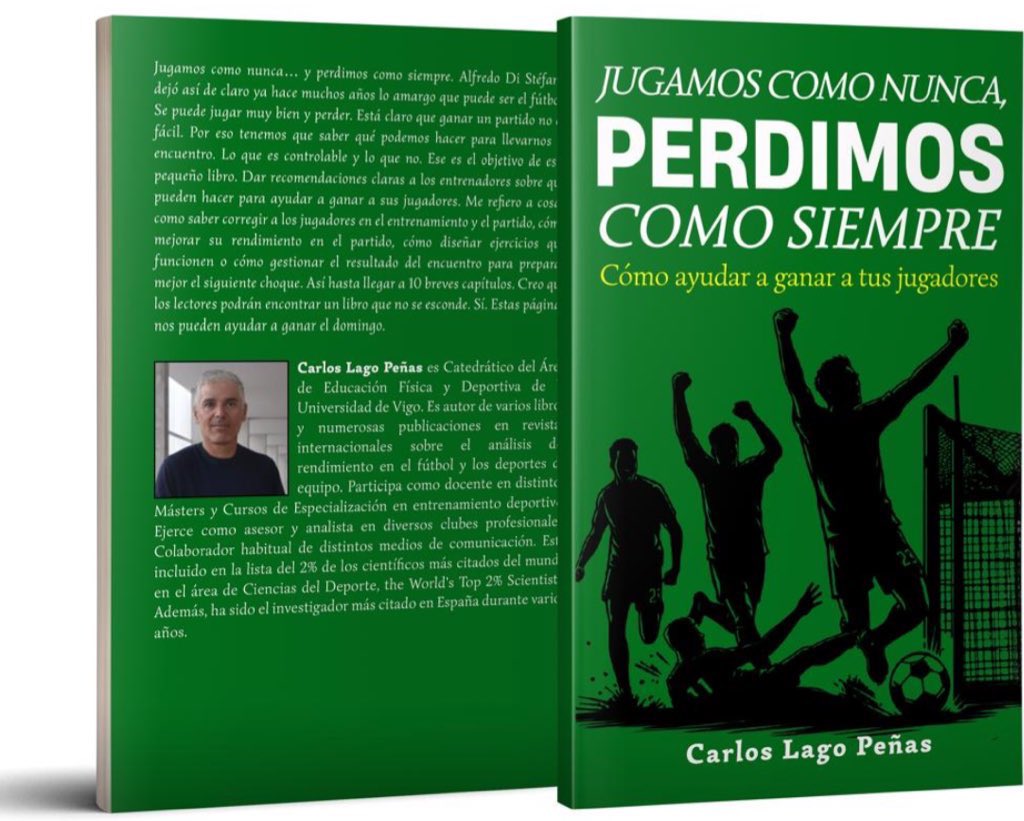 🗣 Ya A LA VENTA! 📚⚽️

Si quieres conseguir recursos para ganar…. 

Jugamos como nunca, perdimos como siempre. 
Como ayudar a ganar 🏆a tus jugadores 

En Ebook 👩‍💻o Tapa Blanda 📗

👇 link y capítulo de muestra 

amazon.es/dp/B0DLSZXT6P?…