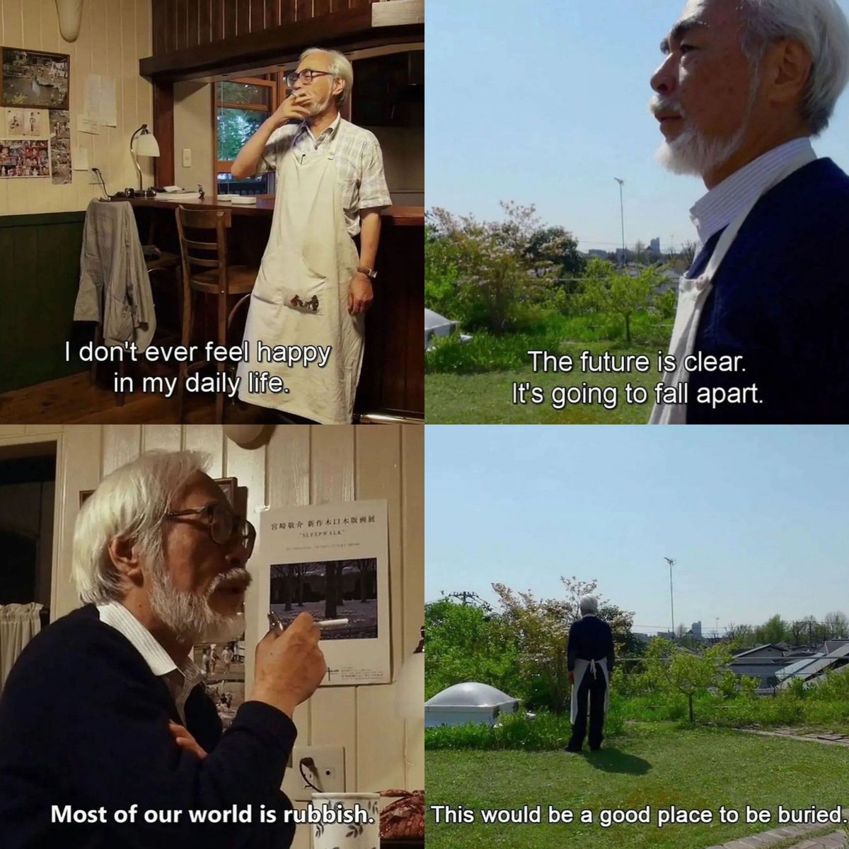 anime_twits's tweet image. Hayao Miyazaki core