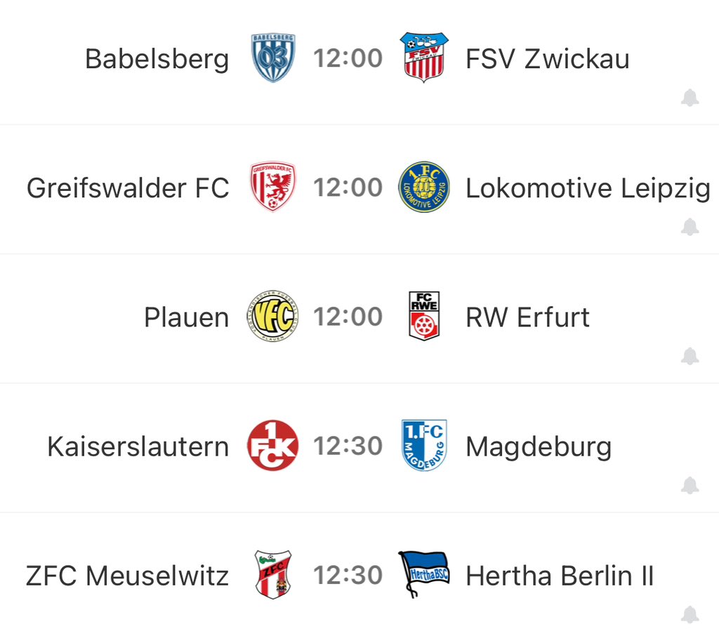 EastGermanFooty's tweet image. Magdeburg are in #2BL action in Kaiserslautern and whole host of #RLNO fixtures today!

Zwickau go to Babelsberg and Erfurt to Plauen, whilst league leaders Lok go to Greifswald in the live game:

🔗 #GFCLOK - youtube.com/live/L8Vmbz5Li…