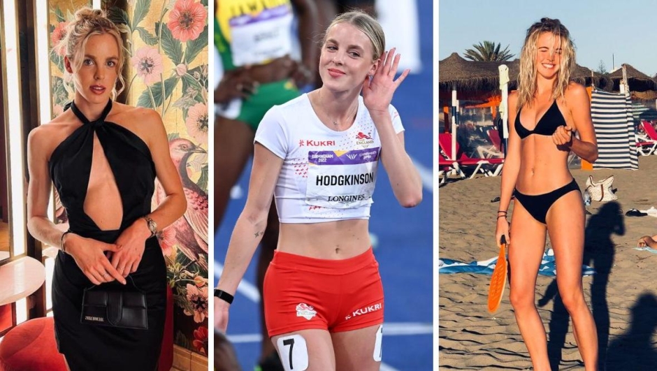 lovingkeely's tweet photo. Keely Hodgkinson on and off the track 🖤 https://t.co/daSv6jgrF7