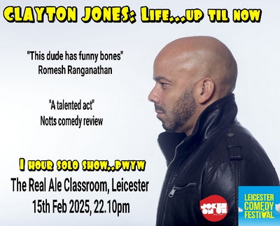 Clayton Jones (@clayton13jones) on Twitter photo Leicester comedy festival 2025
1 hour solo show
comedy-festival.co.uk/events/clayton…
#Leicester #Comedian #leicestercomedyfestival 
#show #comedy Leicester comedy festival 2025
1 hour solo show
comedy-festival.co.uk/events/clayton…
#Leicester #Comedian #leicestercomedyfestival 
#show #comedy