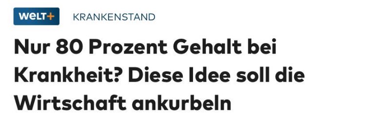 während andere länder 4-tage woche einführen, debattiert deutschland immer noch darüber wie man arbeitern am besten ans bein pissen kann