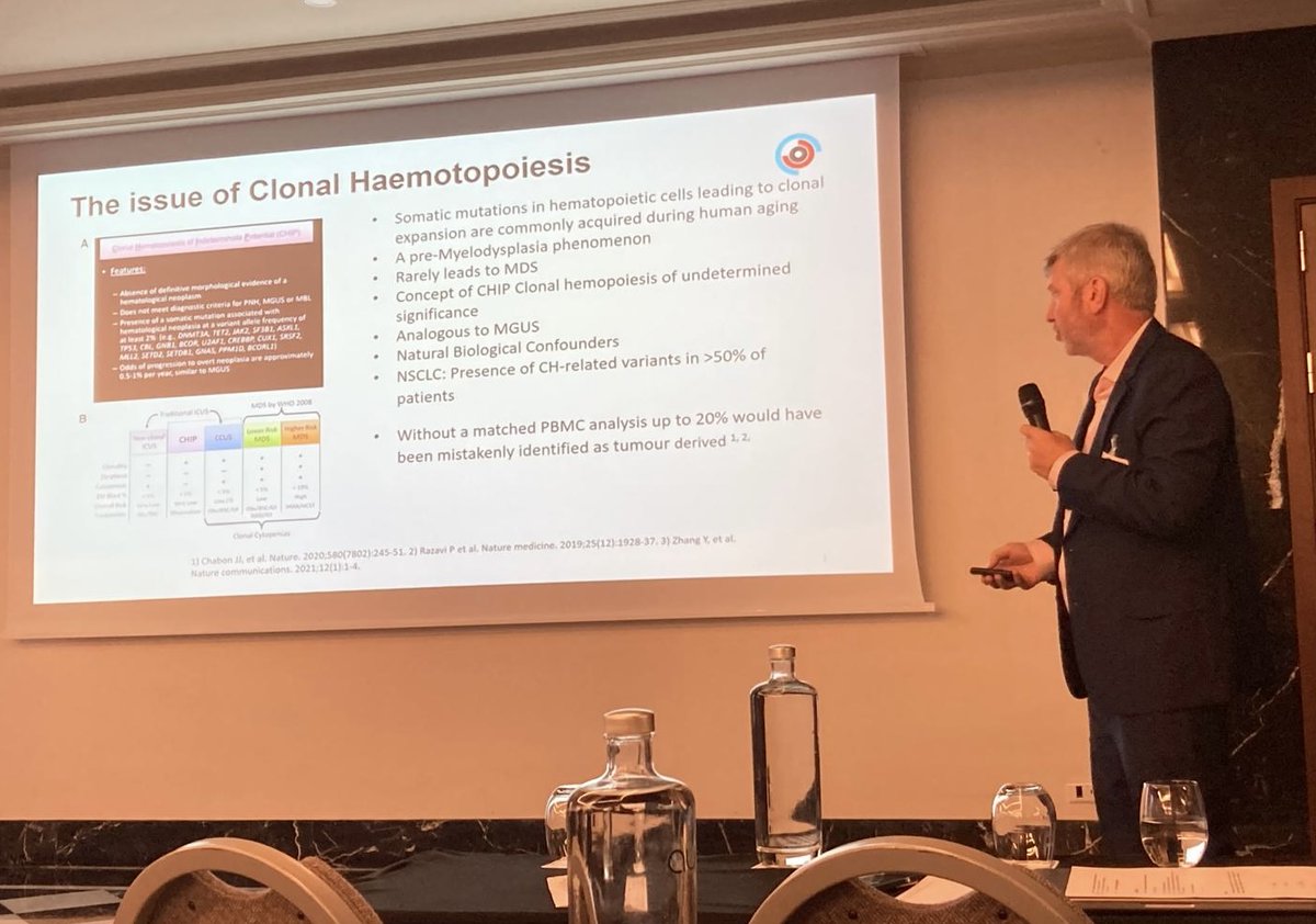 oner_ez's tweet photo. Excellent and informative talk on developments in circulating tumor DNA by Prof. Stephen Finn at the ETOP Residential Workshop in Barcelona! The Thoracic Oncology Research Group @TCDTMI is proud to have you on board, @finnstev ! 👏 #ETOP #LCSM #LiquidBiopsy @etop_ibcsg https://t.co/6UFPHLLNOb
