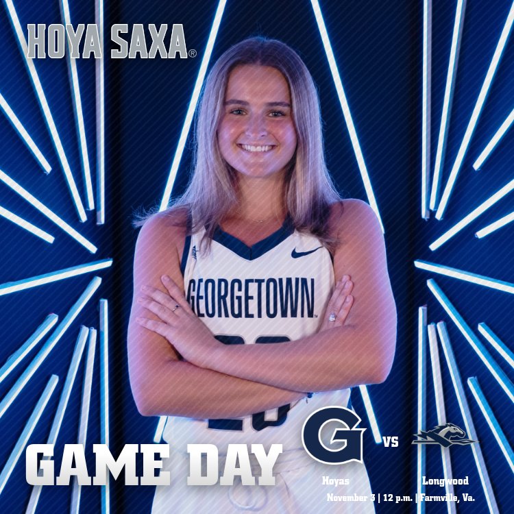 The #Hoyas close out the 2024 season today!
🆚 Longwood
⏰ 12 p.m.
🏟  Elizabeth Burger Jackson Field (Farmville, Va.)
📺 <a href="/ESPNplus/">ESPN+</a>
📊 longwoodlancers.com/sidearmstats/f…
#HoyaSaxa #GUFH