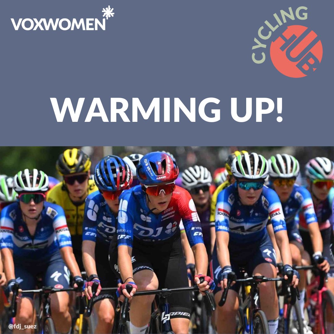 Voxwomen's tweet photo. π₯ Week 1 down, and weβre just warming up! Have you joined the movement? π
π JOIN THE MOVEMENT: https://t.co/bjFysOhqaB
#Voxwomen #CyclingFans #WomensCyclingFans #WomensCycling #CyclingHub #UnlockTheHub #JoinTheHub https://t.co/kRagCTnkFn