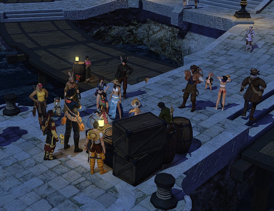 Angler's Society Ocean Fishing trip lets gooooooooooooo!!!!!!

#FFXIV #Fishtrip