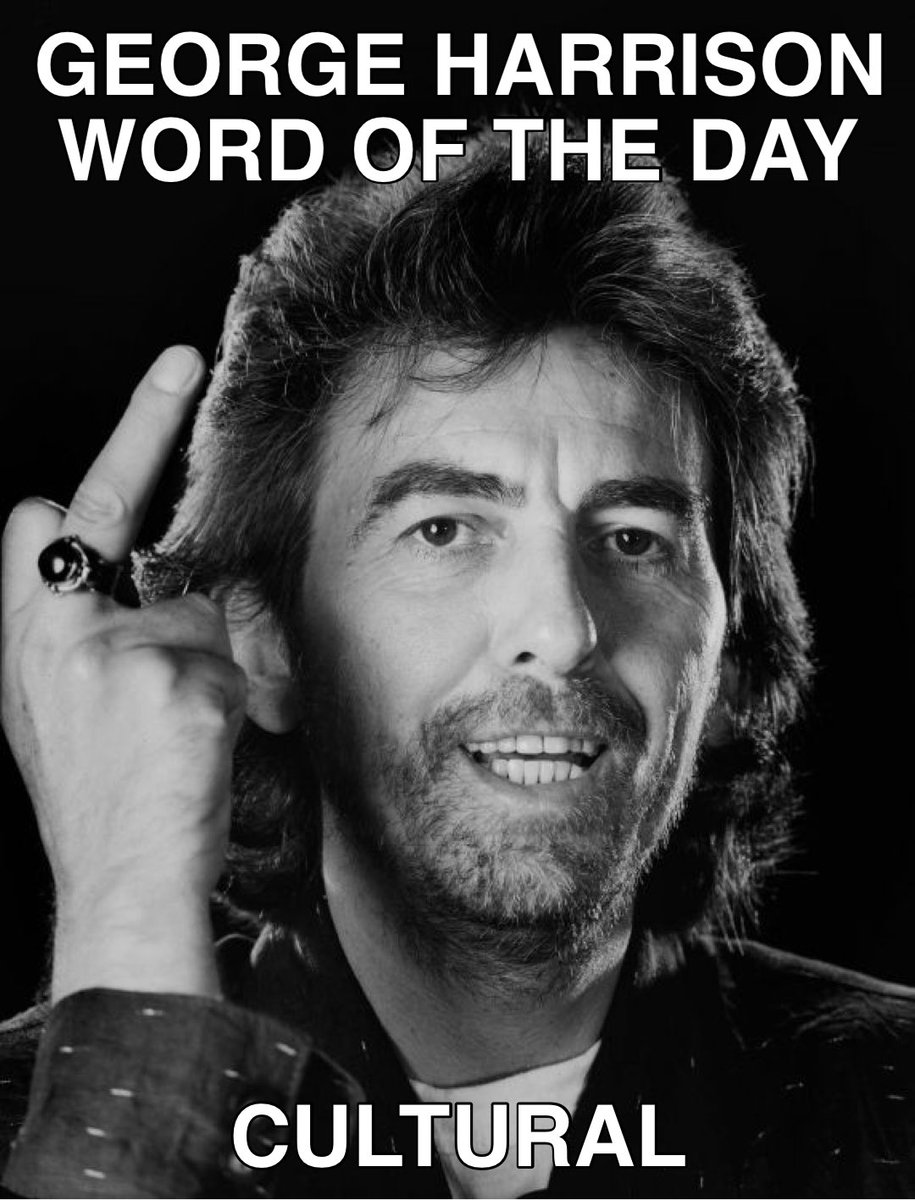 george harrison word of the day (@harrisonwotd) on Twitter photo 