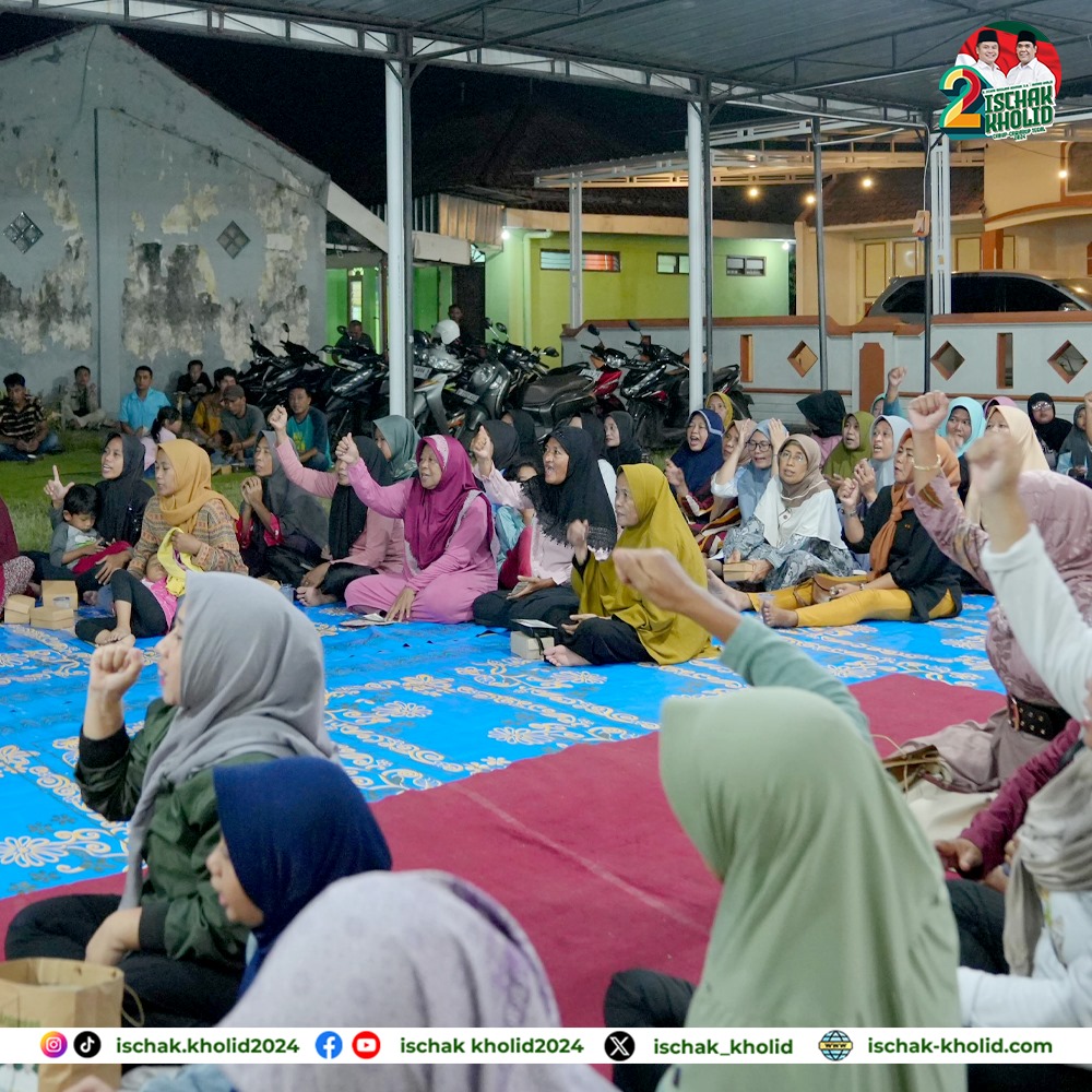 Mas Kaji Ischak berdiskusi dengan warga untuk membangun masa depan Tegal yang lebih baik. Bersama, wujudkan harapan kita! 💚

Bersama Ischak &amp; kholid Tegal luwih apik

#BupatiTegal #PilkadaTegal #IschakKholid #Nomor2