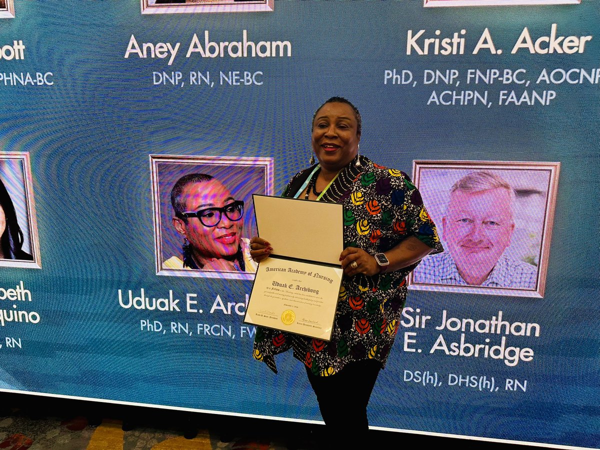 Prof Udy (U-dee) Archibong (she/her) tweet media