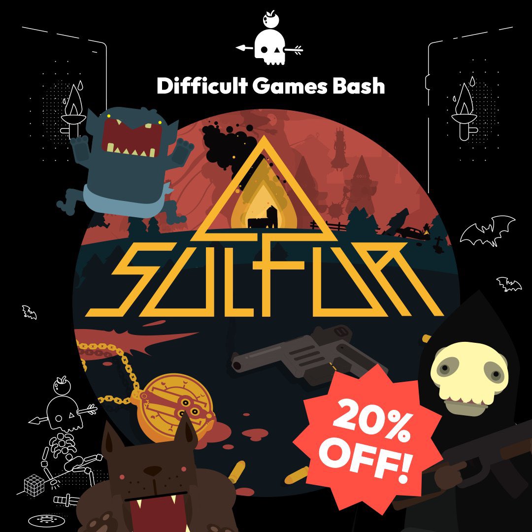 Today is the FINAL DAY to pick up SULFUR on 20% Launch Discount on Steam! 👇👇👇👇