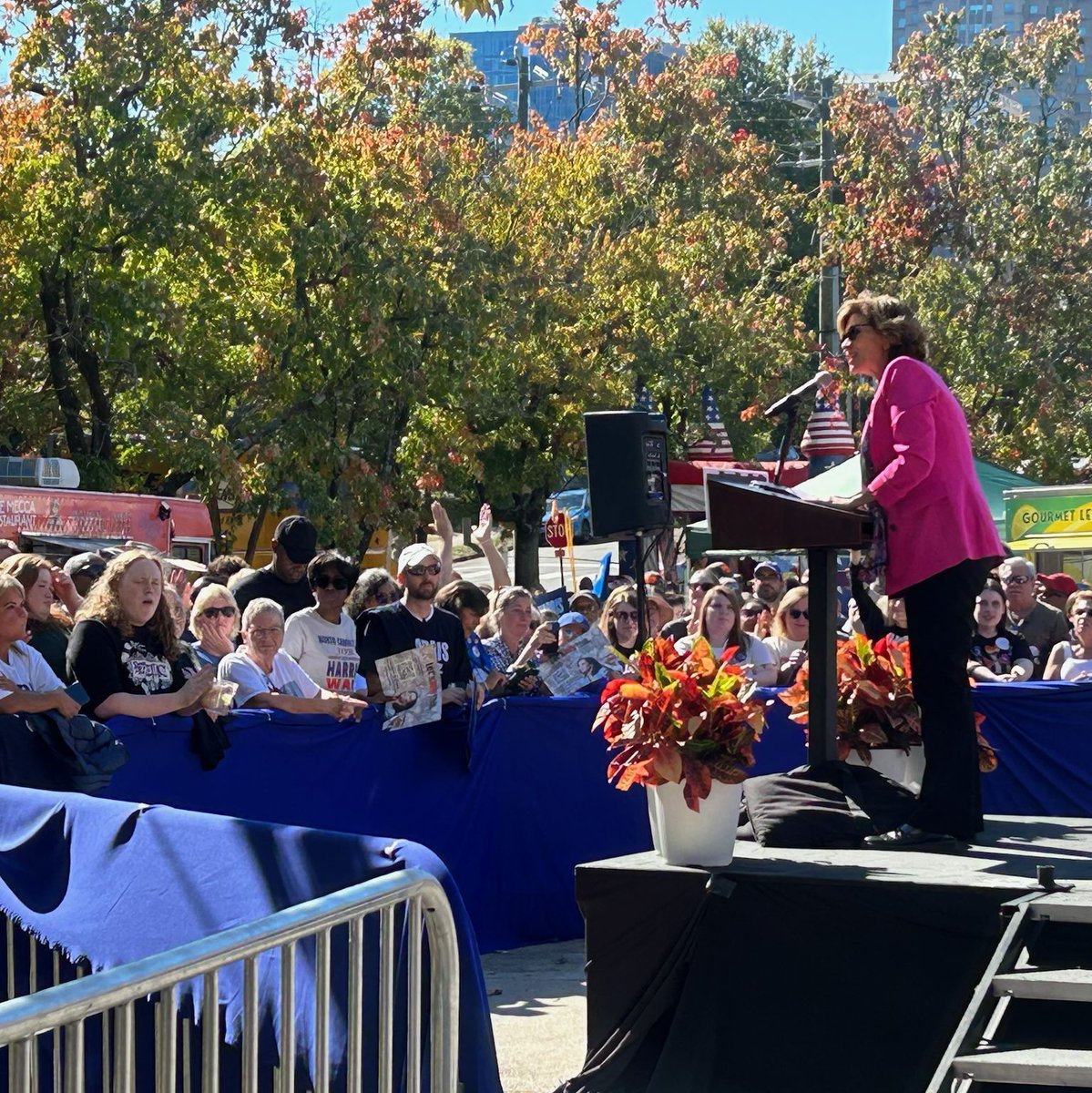 NatashaMarcusNC's tweet photo. It was a trip (in more ways than one) to be at the @KamalaForNC rally in Raleigh along with hundreds of our fellow Democrats!

North Carolina, your vote has never been more important — find where to cast it early before Saturday at 3pm: https://t.co/Eqm5CTBfFb https://t.co/LXQWDLe5r3