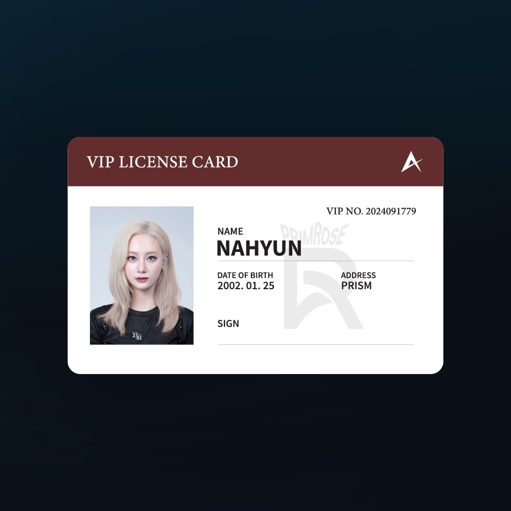 PRIMROSE_AO's tweet photo. PRIMROSE 3rd Mini Album [Steal Heart]

📸Concept Photo - ‘ID CARD’

💽2024.11.14 12PM (KST) Release

#PRIMROSE #프림로즈
#NAHYUN #나현 
#StealHeart https://t.co/JtxqbEiJ98