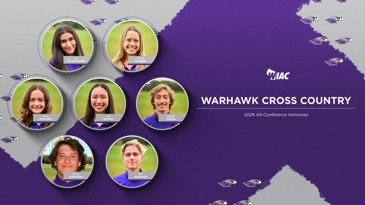 ICYMI - Yesterday, seven Warhawks earned all-conference honors at the 2024 WIAC Championships. The men finished second, while the women placed fourth at the race.