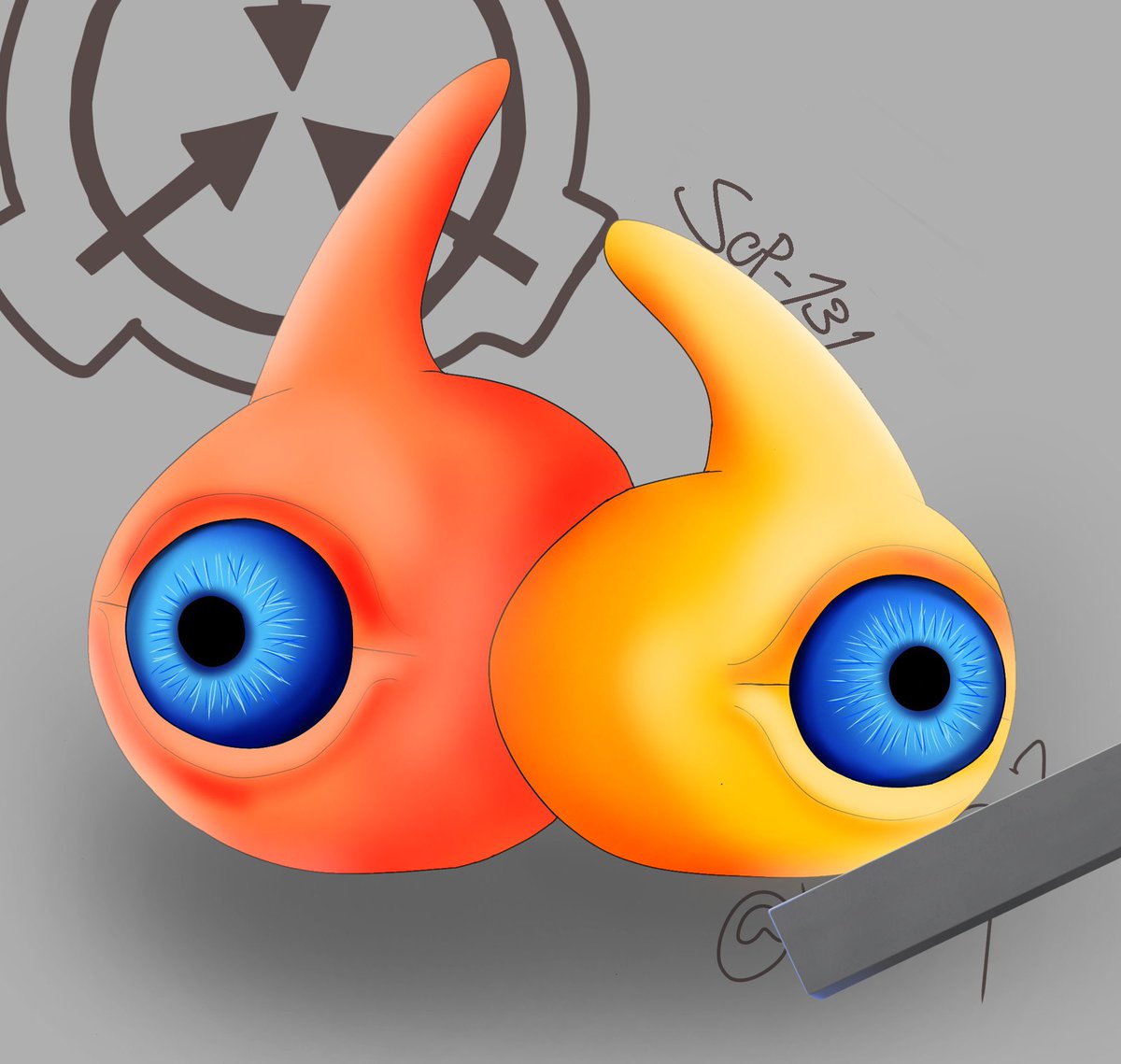 yuno_9872's tweet photo. 3年くらい前に描いたscp131!!
#SCP #scp131 https://t.co/eZirFs4ufQ