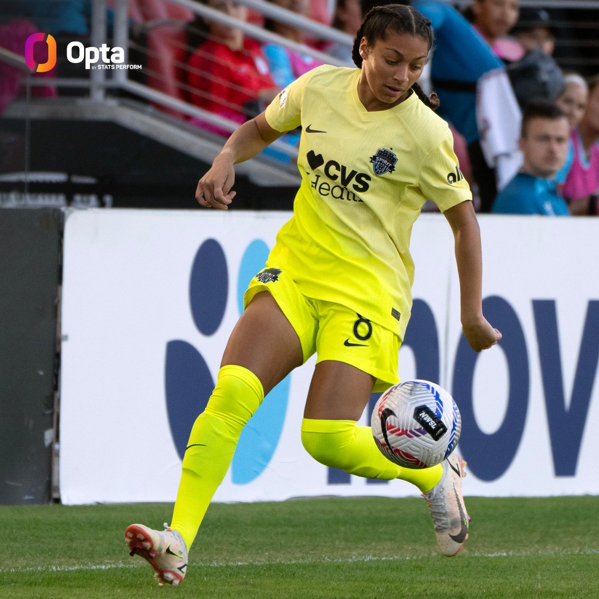 4 - <a href="/WashSpirit/">Washington Spirit</a>'s Makenna Morris is the second player in #NWSL history to record a goal contribution in each of her first four career regular-season starts (Nadia Nadim - first 6). Shining.