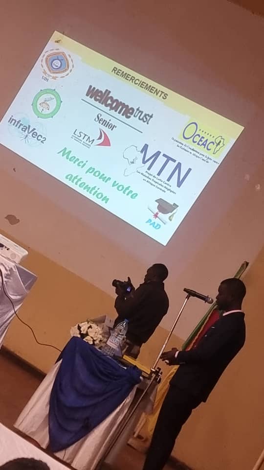 borel_tchamen1's tweet photo. I'm thrilled to announce the completion of my PhD thesis last week, focusing on ""Surveillance and control of arboviruses vector (Aedes) along an urbanization gradient in the city of Yaoundé, Cameroon"".

Thank you to @wellcometrust, @infravec2, MTN, @OCEAC VBID, @Univ_Dschang https://t.co/2fGJ9sbk9M