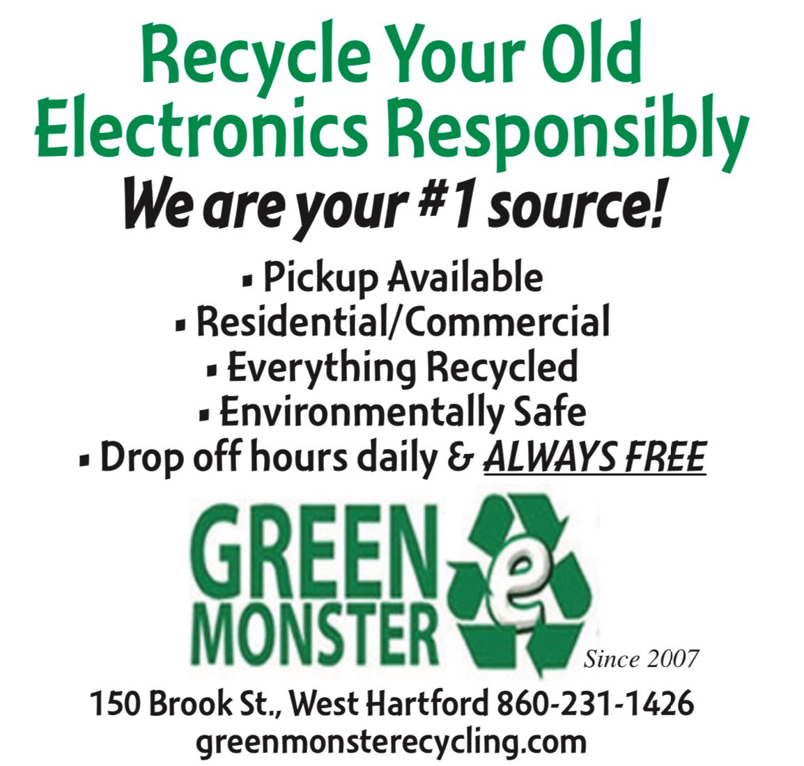 Green Monster Recycling tweet media