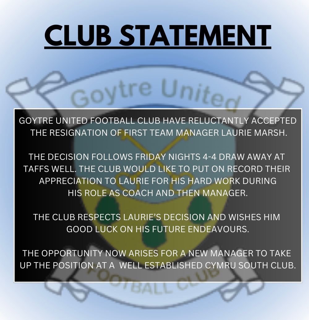 Club statement: