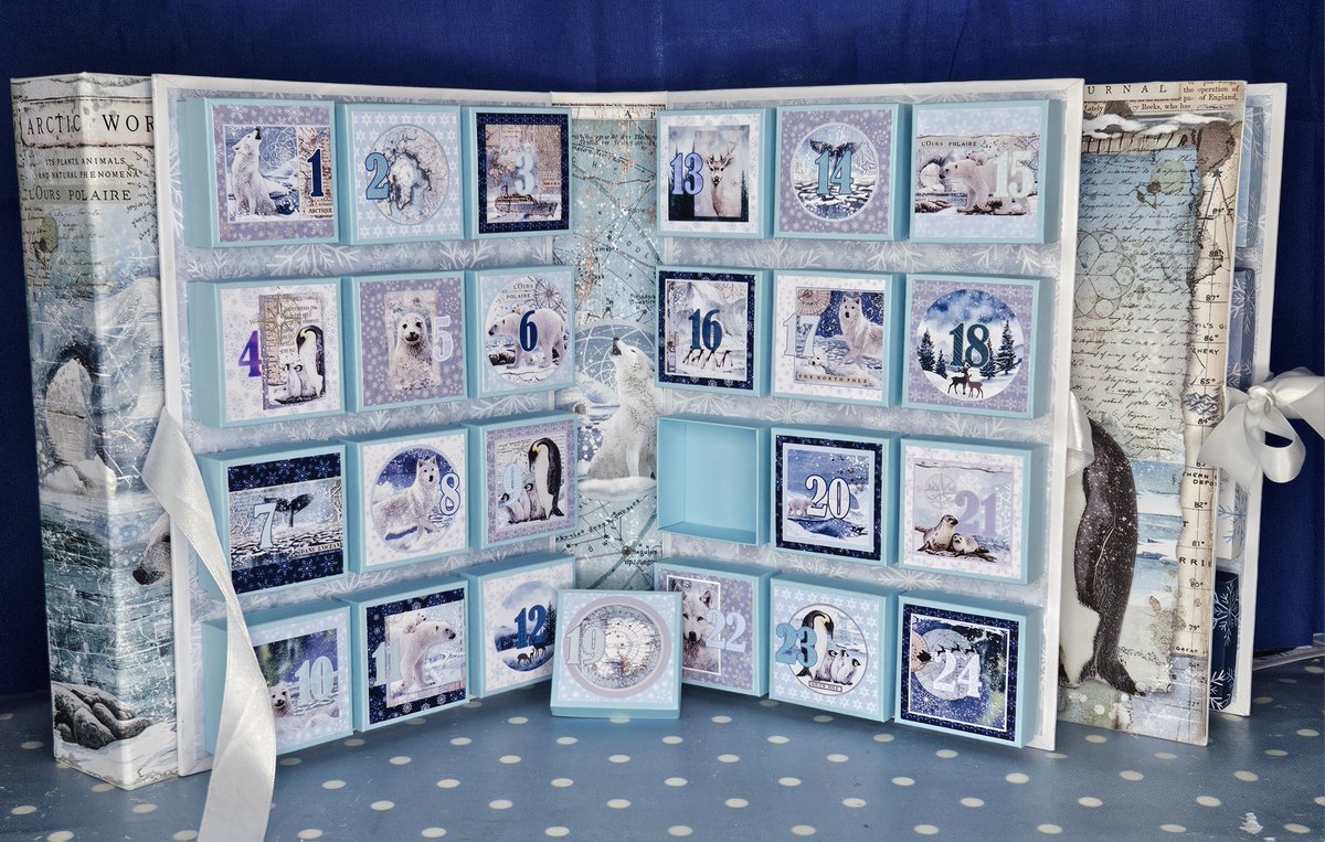 Everyone needs a side hustle, right? This year's handmade advent calendars now available in my Etsy Shop. etsy.com/shop/FloraAndD…