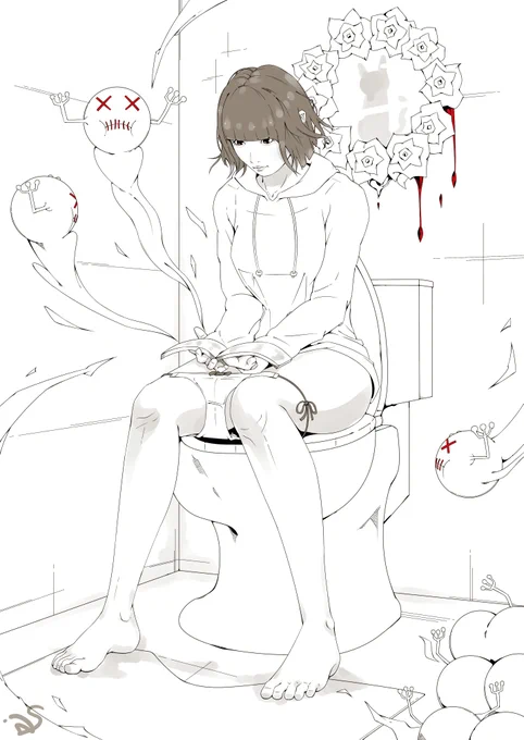 お昼担々麺食べて今これ😞 無題205(Rework)(2023)
#イラスト #絵描きさんフォロバ100 