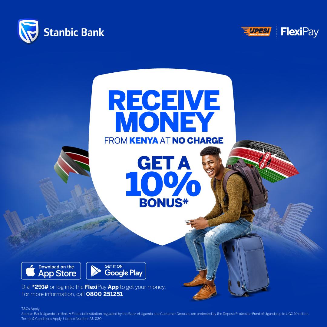MimaJaymie's tweet photo. Sending money from Uganda to kenya has gotten easier with #SendWithUpesi and #ReceiveWithFlxiPay.
There’s Zero sending fees and and a 10% bonus in it for the receiver. https://t.co/w9TniHeuW4