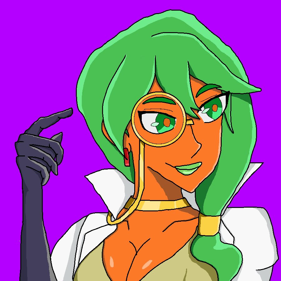 theodorenusire's tweet image. Special portrait of Miriam Cantrel from @RadiantForceHQ!  Added some shine here &amp;amp; there for pizzazz. #radiantforce #artflowapp #artflow #digitalart