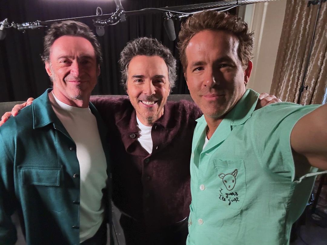 … all in who you share it with. <a href="/VancityReynolds/">Ryan Reynolds</a> <a href="/ShawnLevyDirect/">Shawn Levy</a> ❤️💛