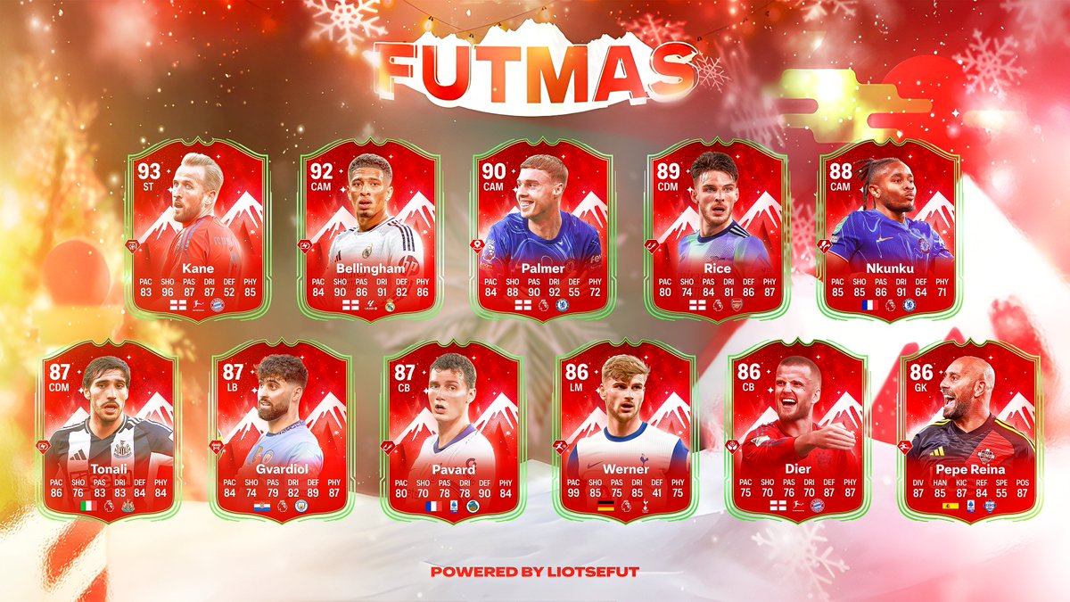 lio_tse's tweet photo. Futmas in FC25 🎄❄️
#EAFC25 #FC25 #futmas https://t.co/UKFApc911o