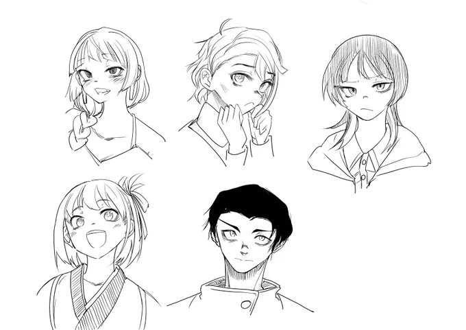 ストレス解消・版権キャラ無心描き 