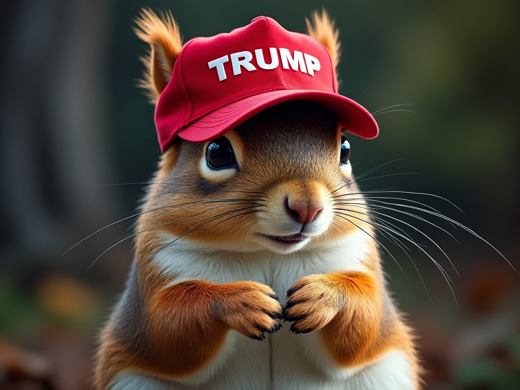 We_Make_America's tweet photo. PresidentTrump actually helped setup a Pet Rescue for 
@LaraLeaTrump once Potus45 was outside office. In office @POTUS45 helped @IvankaTrump on #ThePACTAct. Trump signed Bill into Law so maybe #Peanut's 🐿️ #Fred 🦝owner @marklongoonx can look at for legal action @TMZ @TMZLive 🏛️🗽📜⚖️!