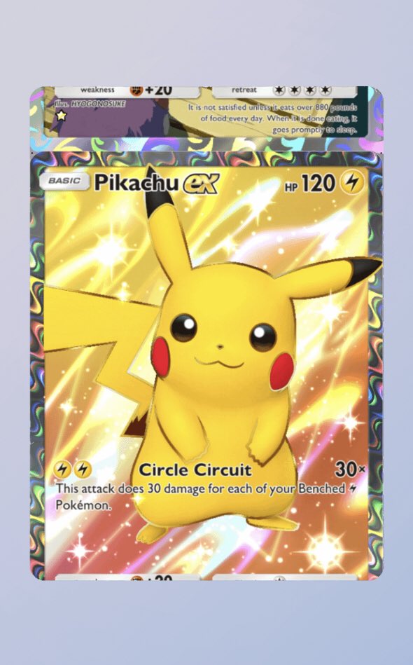 pokemon card miscut Pokemon Card main image 1