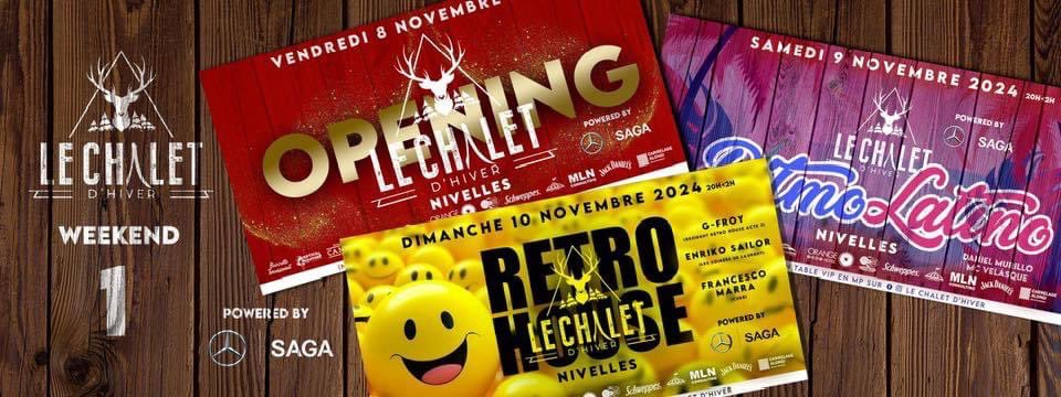 djcosmic20's tweet photo. Ne ratez surtout pas L’OPENING du CHALET D’HIVER 2024 … le vendredi 8/11 dès 20h00 !

⛄️ PROGRAMME DU WEEK-END 1 : 

↳ V.8/11: OPENING 🧨 
( DEEJAY VALEUU  - Deejay Cosmic) 
↳ 
🛷 Entrée #gratuite avant 21h00 https://t.co/dbG2BFGZlo
