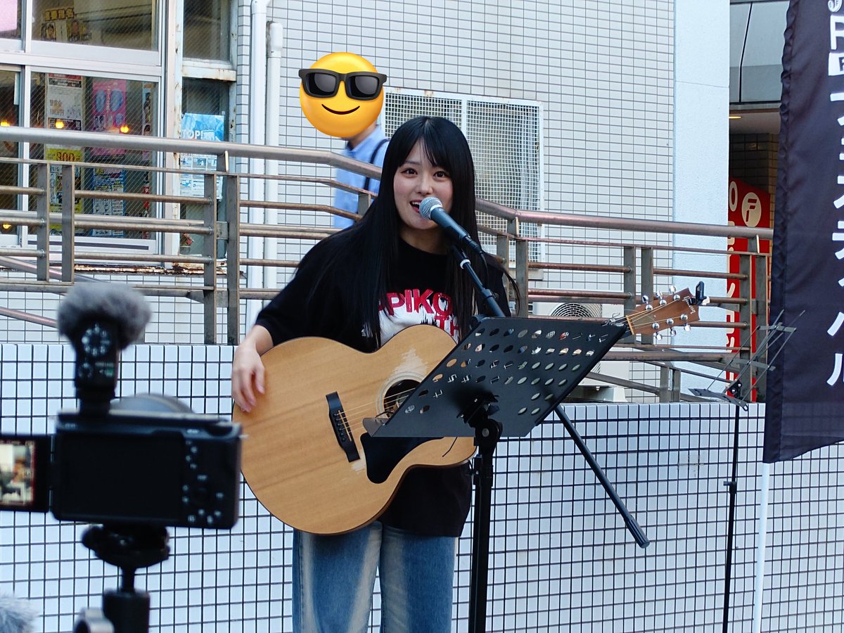 今日は横須賀中央駅でうーちゃんLIVEみてきた🥰
今度はビルボード横浜で！🫶🏻
うぴっこ2次会まで参加させていただきありがとうございます✨

#うぴ子 #upiko #UPIKO #横須賀