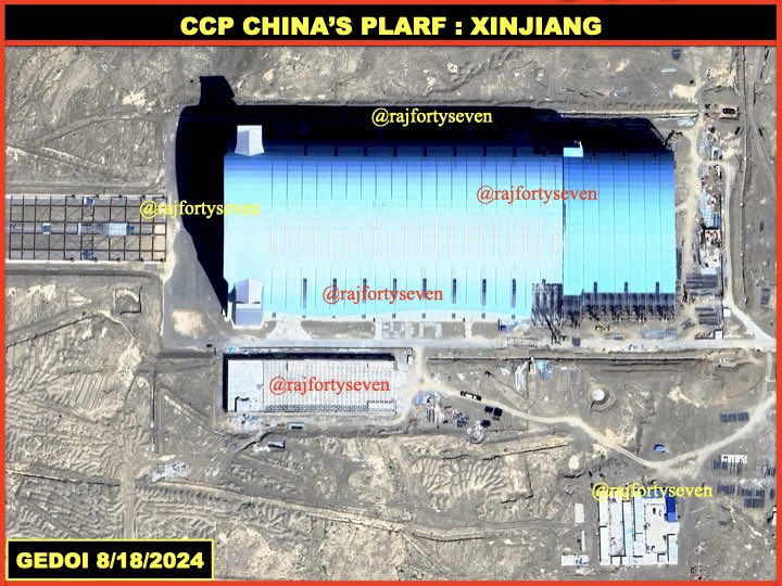 rajfortyseven's tweet photo. #CCP’s #China made massive strides in #space.
@SpaceForceCSO calls it #mindboggling build up of #Chinese capabilities.
Latest satellite images indicate #PLA #PLARF& #PLASSF prepared to achieve #SpaceSupremacy!
#Xinjiang #EMP experimental base suggests so!!
https://t.co/lHdJsU7woq https://t.co/tQINgeN3Lu
