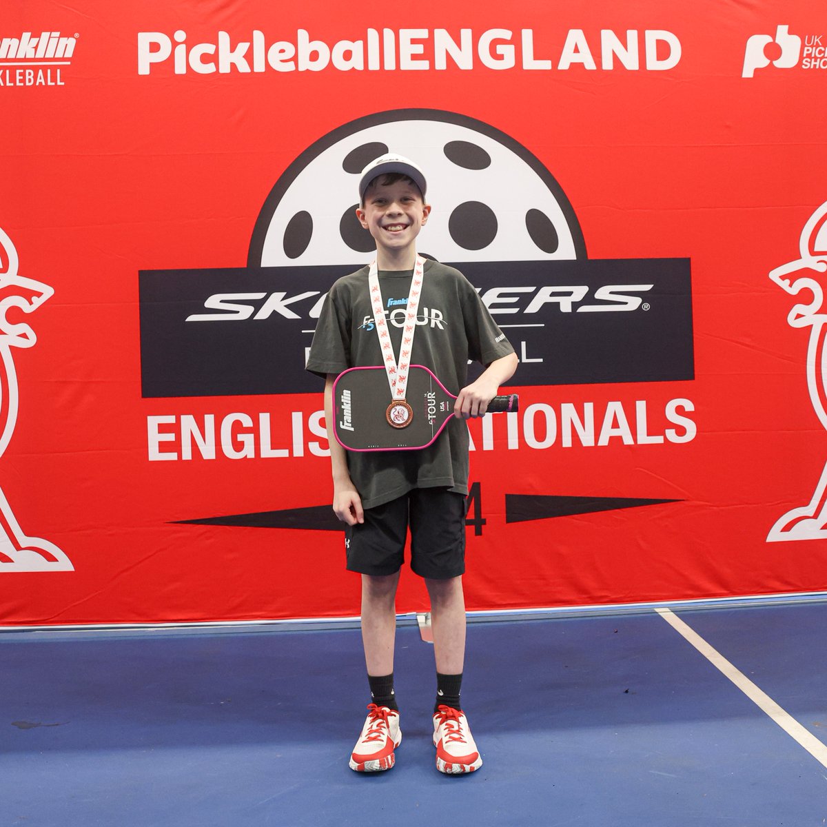 Young star ⭐️

Thomas Eyre claimed bronze in the Men's Doubles 3.0 at just 11 years old, partnering Joe Mellor to the podium in Bolton.

#SkechersEnglishNationals | <a href="/SKECHERS_UK/">SKECHERS_UK</a> | <a href="/FranklinSports/">Franklin Sports</a>