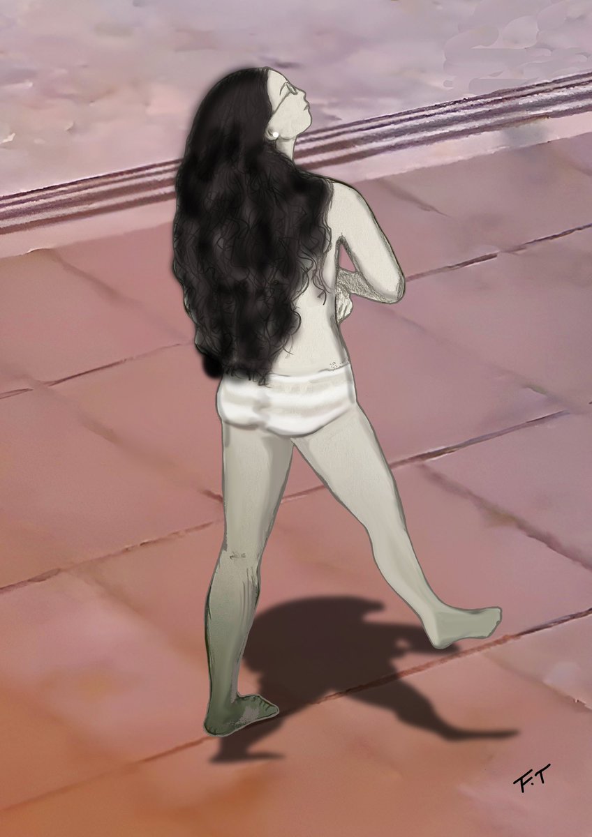 Seule son ombre l’a soutenue ! Cette jeune étudiante iranienne a marqué sa résistance à la suite des reproches qui lui ont été fait par la police du Hijab. Elle s’est déshabillée publiquement et c’est en sous-vêtements qu’elle s’est mise debout, a marché et qu’elle a crié de tout