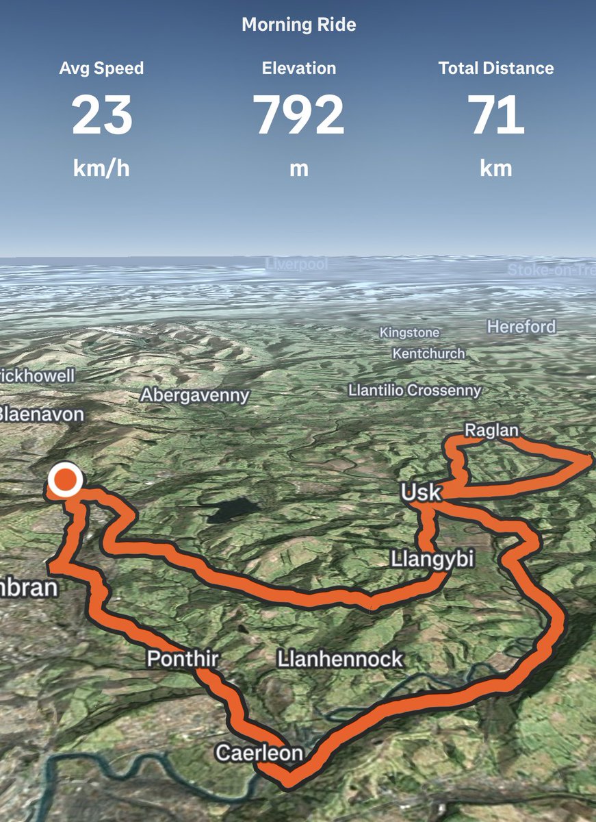 falcon37796026's tweet photo. A very nice Sunday 70km. https://t.co/v7dua8aWpL